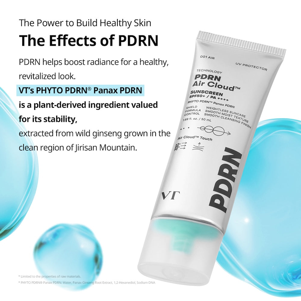 [VT Cosmetics] PDRN Air Cloud Sunscreen 50ml